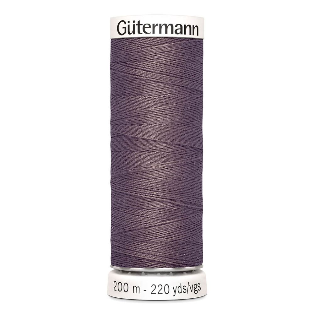 Нитки универсальные Gutermann Sew-all, 200м, 127 т.серо-сиреневый