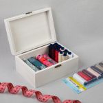 Нитки швейные бытовые Gamma 40/2, 183 м / 10 кат, ассорти 02