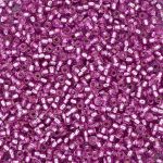 Бисер Preciosa прозрачный с серебр. центром 10/0 (2.3 мм), круг.отв, 20гр, уп.5 шт