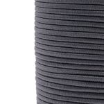 Резинка шляпная (шнур эластичный) ⌀2.5 мм / 100 метров, С301-т.серый