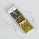 Комплект игл для шитья вручную, штопальные D-1.4. L-58 мм, по 3 шт