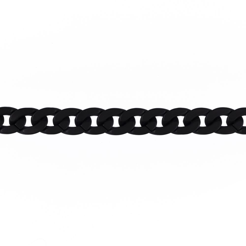 Цепочка для сумки, пластик 60 см, 1 шт, 03 чёрный, Gamma MPE-03