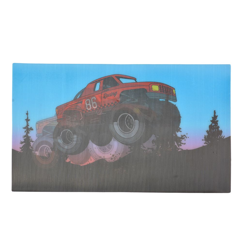 Термоаппликация 3D (интерактивные) 3D07 Машина 15,9х9,3см, 5 шт