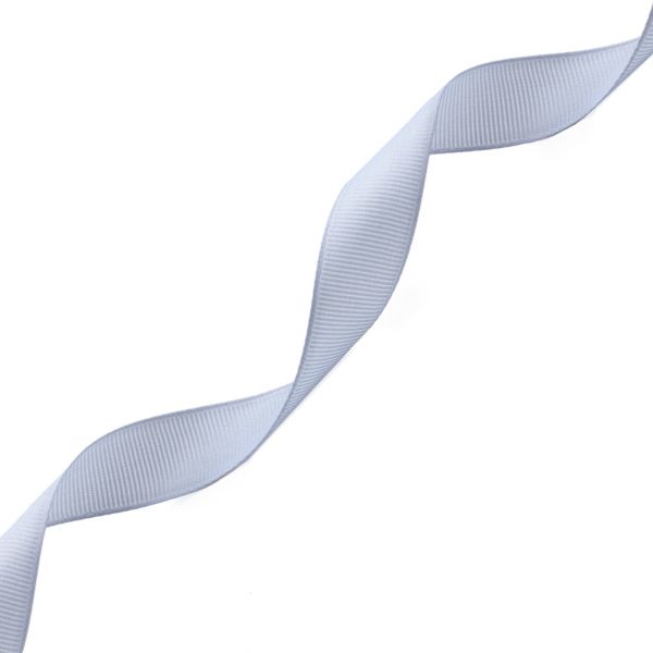 Лента репсовая (в рубчик) 20.0 мм, 151 серо-голубой, уп.18,28 м