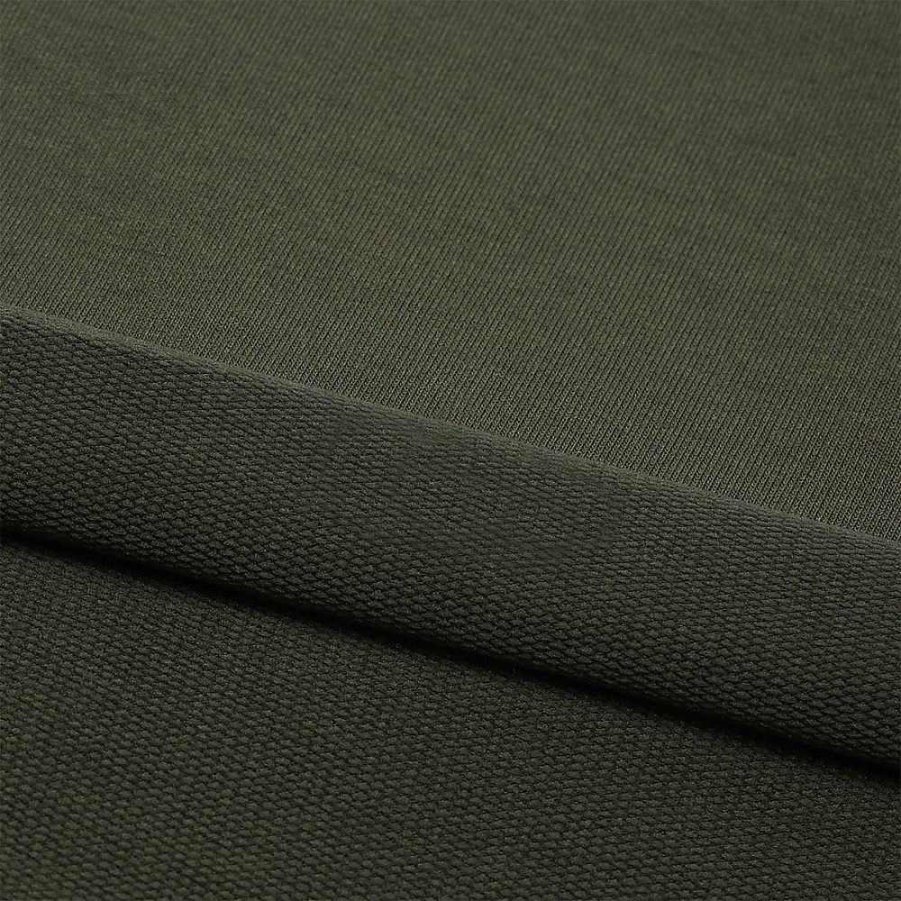 Футер 2-нитка петля поливискоза стрейч 220 г/м², 160 см / 3 метра, ФУТ2Х.TBY.ПЭ-ВИС.S096.3, цв.S096 хаки