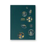 Бизнес-блокнот, мат. лам. + тис. золотой фольгой, тониров. блок, евроформат 64 л. 24 шт, французская клетка, Всем спорт! 01156, Светоч ББ97