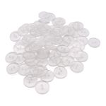 Пуговицы 2 прокола 28L, 18 мм, (clear (прозрачный)), CX-K-22, 144 шт