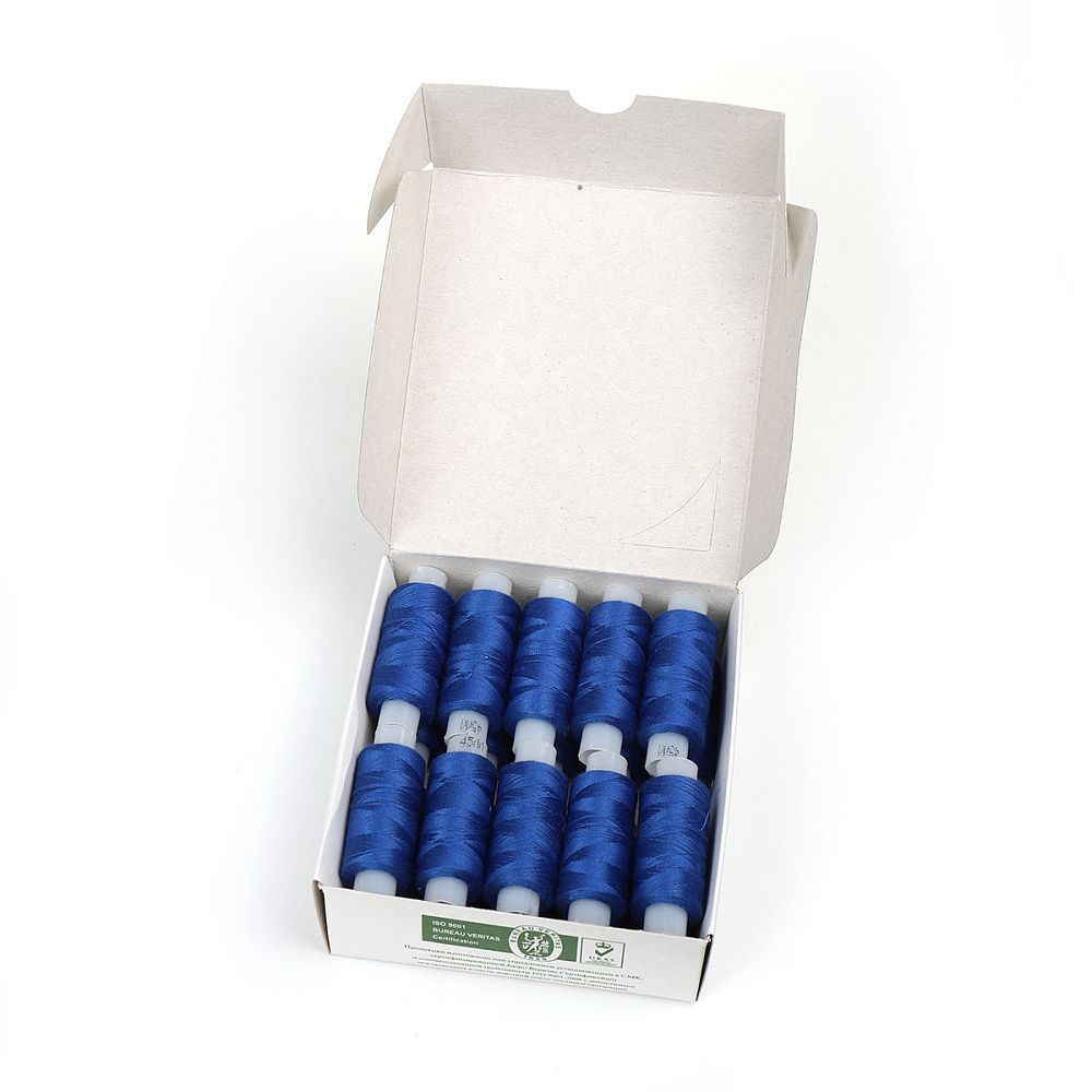 Нитки армированные ПНК им.Кирова 45ЛЛ, бытовые, 200 м / 20 кат., 2313 василек