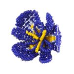 Набор для бисероплетения, Hobby&Pro pearl, Брошь "Ирис"