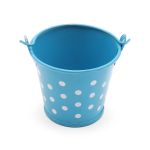 Ведро в горошек 6х5,3см (голубой), AR004-1