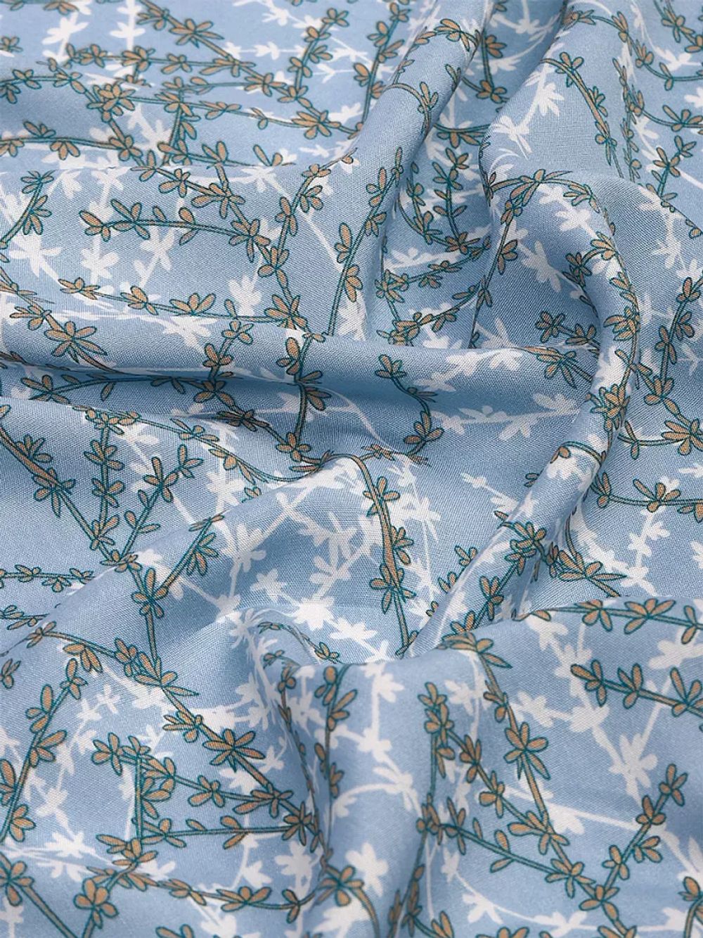 Штапель 90 г/м², 145 см / 25 метров, TBY Vi-E1326-3 цв.E1326-3