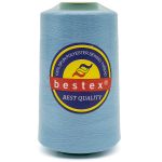 Нитки универсальные Bestex 40/2, 4570 м (5000 ярд) / 1 кат., 320 небесно-голубой