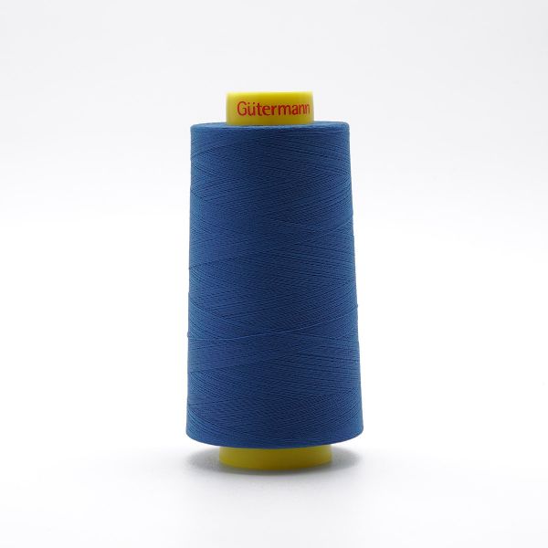 Нитка особо тонкая Gutermann Mara №150 (150/2), 5000 м, 713961, цв. 312 морской синий, 1 катушка