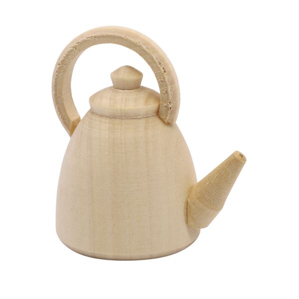 Заготовка для декорирования Чайник с ручкой сверху, h4,8х4,2х3,2см, 2 шт