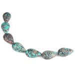 Бусины декоративные, 31х20х12 мм, упак., 7 шт, Астра /TOS/