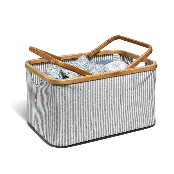 Корзина Prym Fold&Store Basket, серая, 45х30х22 см