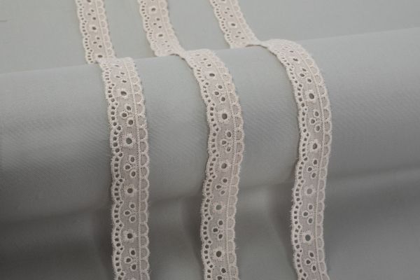 Кружево шитьё 18 мм / 10 м, ±0.2 м, Турция коралловый, Gamma GYEM-1801