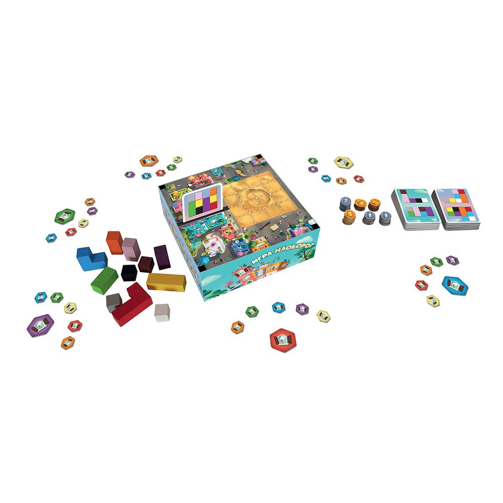 Игра настольная, Игра наоборот, Zvezda 8868