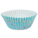 Формы для выпечки бумажные (капсулы) 5 см, 5х3 см, 24 шт, №02 цветы, S-Chief PPC-0007