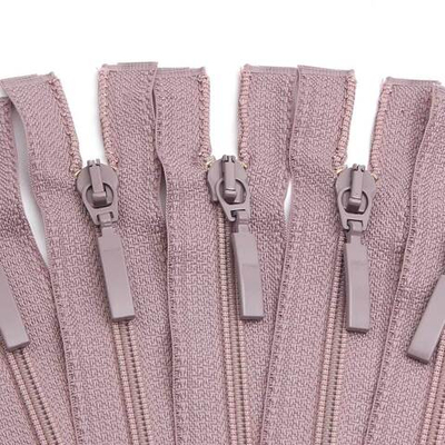 Молния спираль (витая) Arta Т5 (5 мм) 1 зам., разъем., 70 см, цв. 327 серый, уп.5 шт