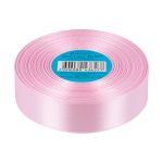 Лента атласная 1-сторонняя 25.0 мм / 33±2 метра, №067 св-розовый, в термоплёнке, Gamma