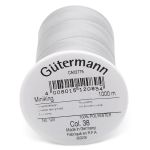 Нитки оверлочные Gutermann Miniking, 1000м, 038 св.серый, 5 катушек