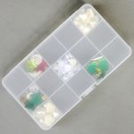 Контейнер для мелочей 17.7х10.2х2.3 см цв. в ассортименте