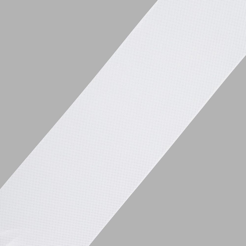 Люверсная шторная лента плотная из полиэфира с клеем остаточной липкости 100 мм / 50 метров