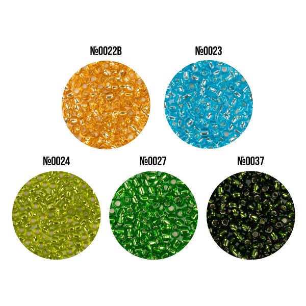 Бисер Япония Toho 11/0 круглый 2 ASSORTI 2.2 мм, 5х5 г, №04