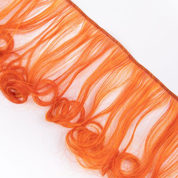 Трессы для кукол 15 см, 100 см, 25 г, 33 рыжий, HobbyBe HAR-10