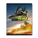 Тетрадь ученическая общая, A5+ 80 л. на скобе 65 г/м², белизна 100%, 5 шт, клетка в термоусадочной пленке, 000485 Мотофристайл, Светоч 80ТСК5_0_2_1