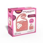 Набор для вязания игрушки Miadolla, Сумочка с цветами, AMG-0126