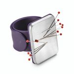 Игольница магнитная на руку, 1 шт, фиолетовая, Prym 610282