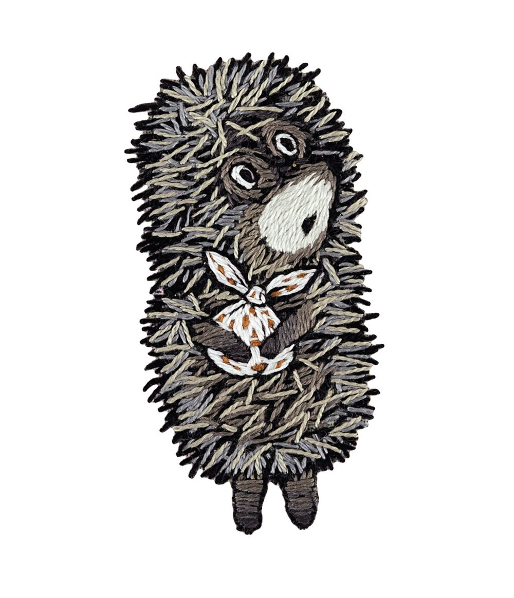 Набор для вышивания нитками Panna, Союзмультфильм. Ежик в тумане, 3х6.5 см