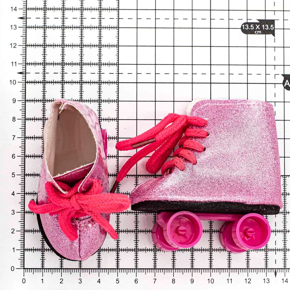 Ботиночки 8х3,5х8см, пара, розовый