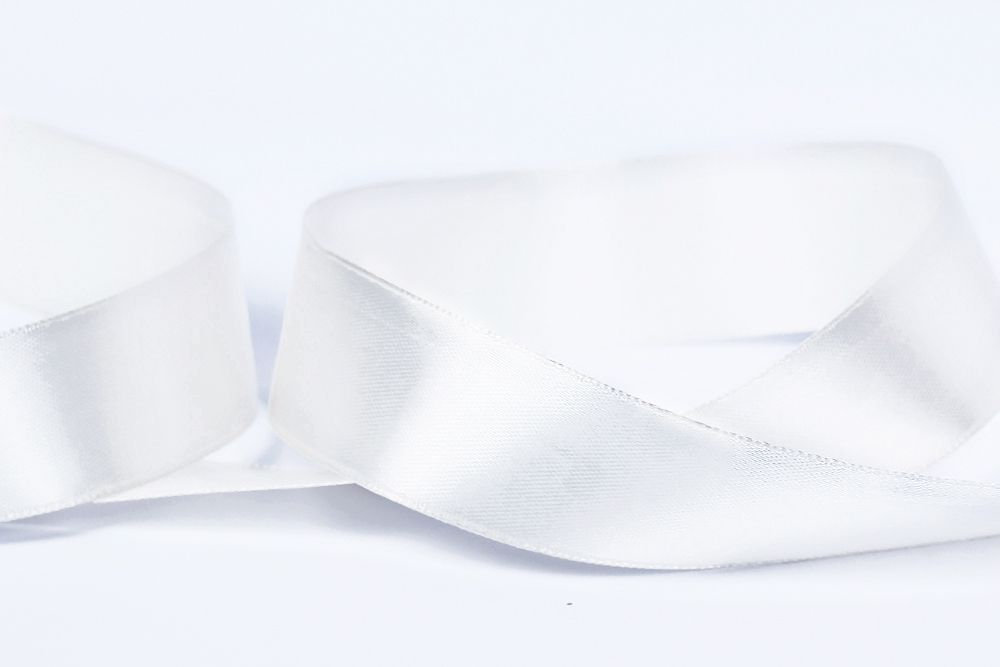 Лента атласная 1-сторонняя 25.0 мм / 33±2 метра, 132 небесно-голубой, Gamma