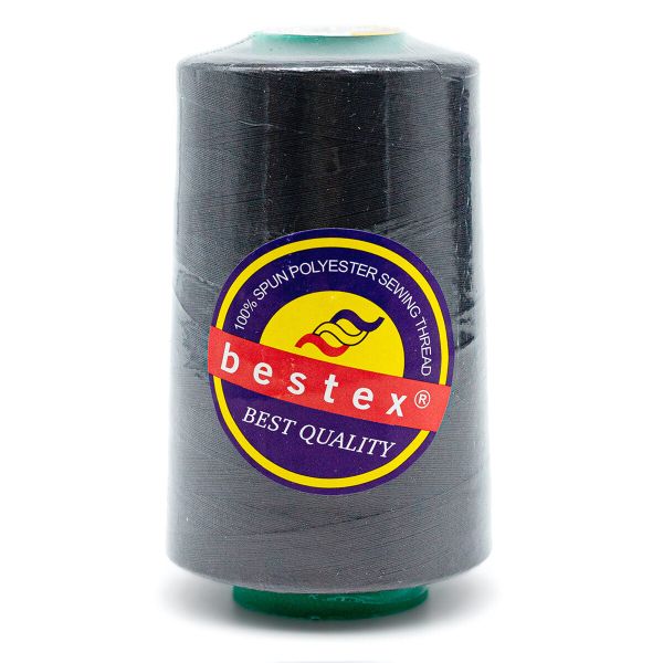 Нитки универсальные Bestex 50/2, 4570 м (5000 ярд) / 1 кат., 384 серо-асфальтовый