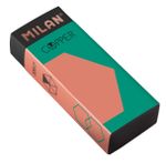 Ластик nata 320CP Copper с карт. держателем 6,1х2,3х1,2 см, 20 шт, CPM320CP ассорти, Milan