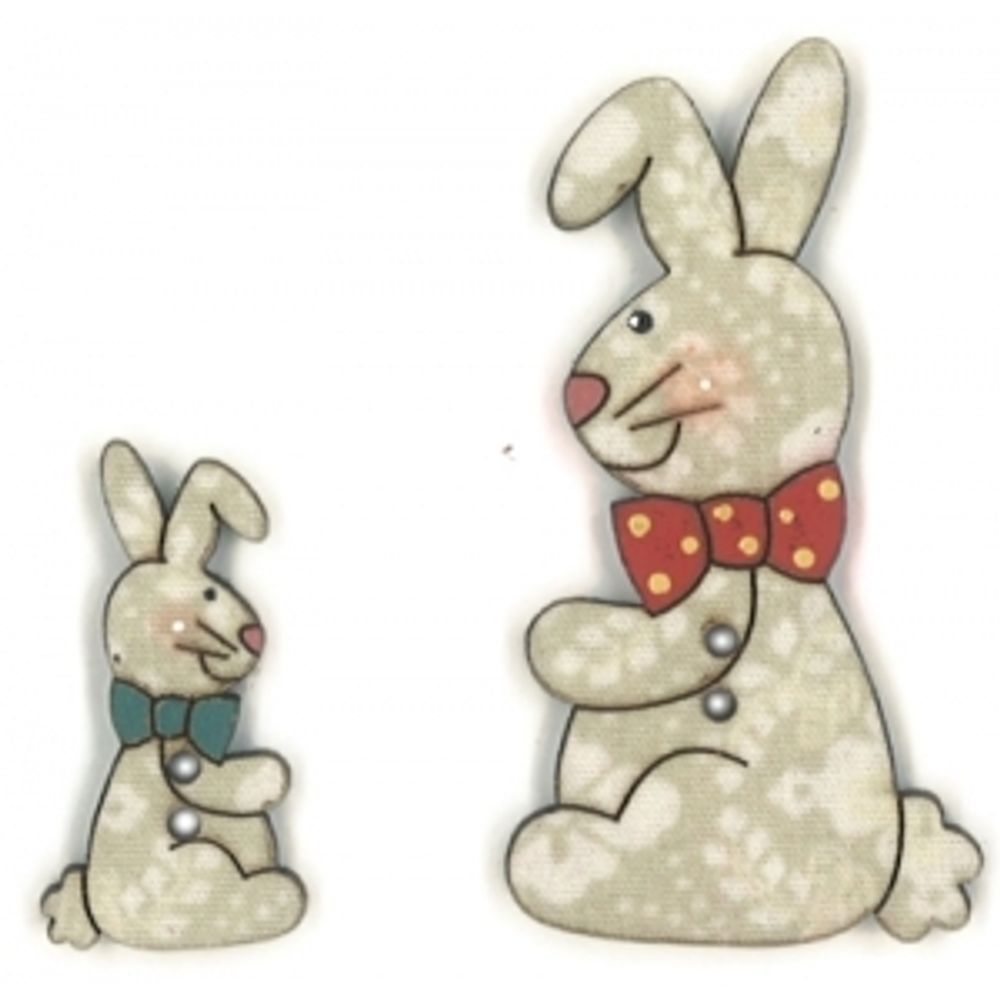 Украшения декоративные пуговицы Aurora, 1 шт, AU-B46040