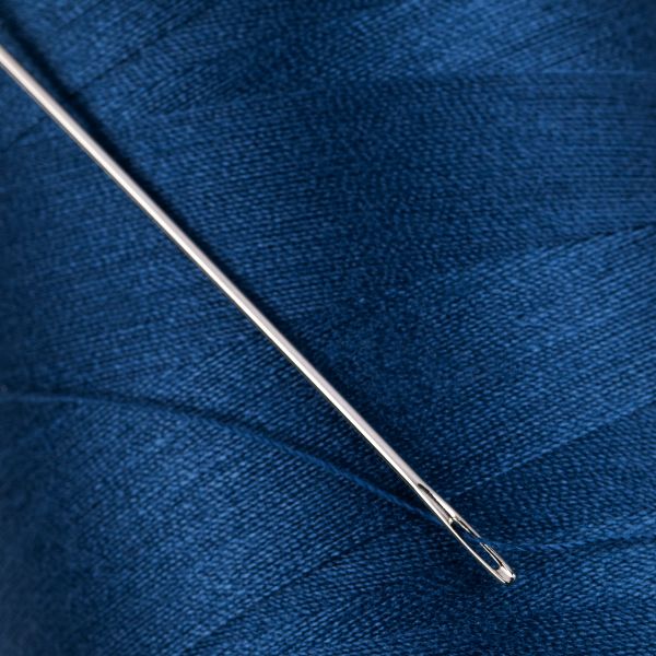 Нитки универсальные Nitka 40/2, 4570 м (5000 ярд) / 1 кат., 298 серо-синий