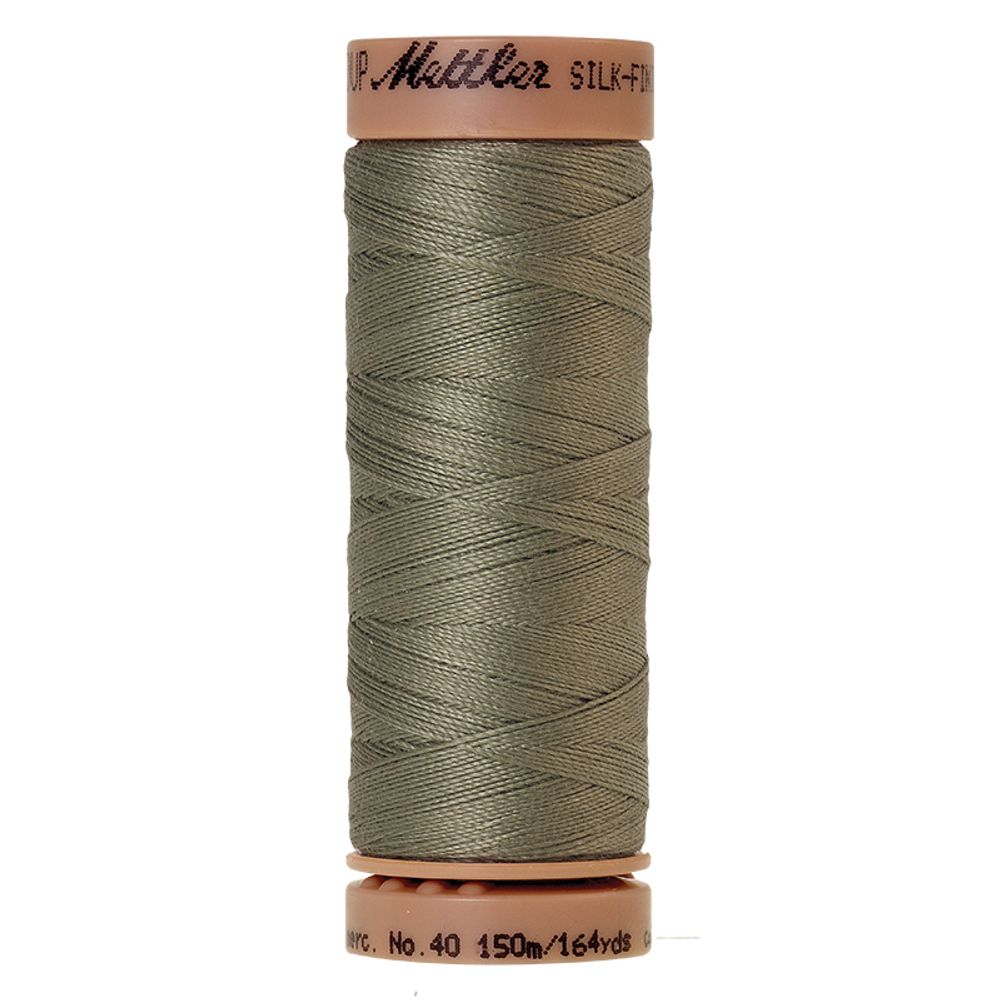 Нитки хлопковые отделочные Mettler Silk-Finish Cotton 40, 150 м, 0381, 5 катушек