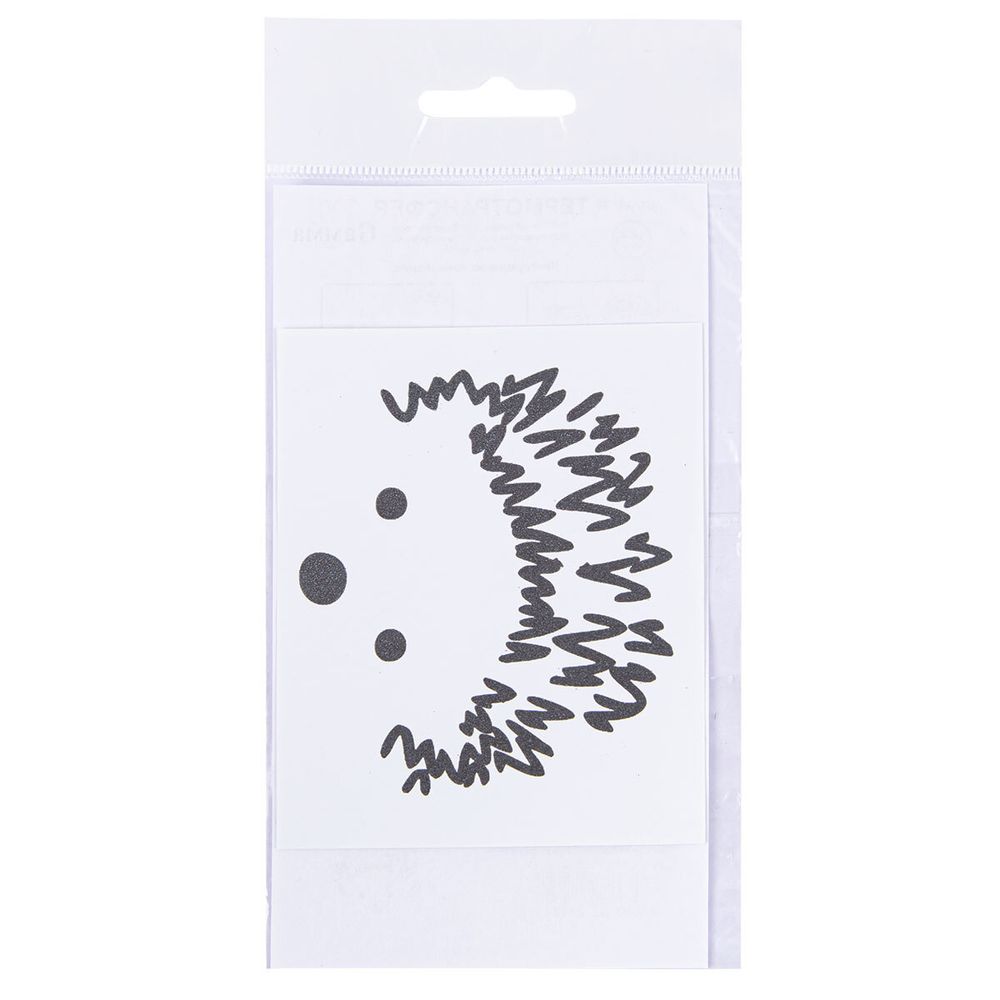 Термоаппликация Термотрансфер M №04, 1 шт, M-416 Ежик 7х8 см, Gamma