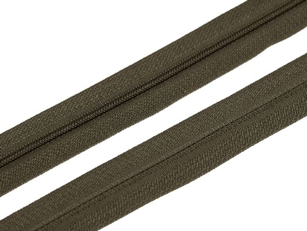 Молния рулонная витая (спираль) Т3 (3 мм) УСИЛЕННАЯ, НА БОБИНЕ, S-157 коричневый (цв.SBS) / кор. 1200 метров