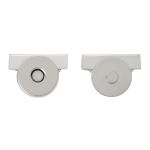 Замок застежка для сумки магнитный 20х17х14мм, 2 шт, LMKZ-002 никель