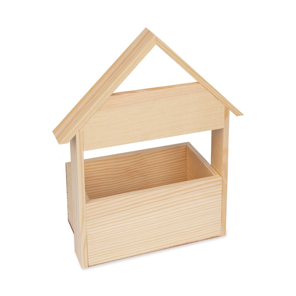Заготовка деревянная Ящик с домиком, сосна, МН-51 Mr.Carving