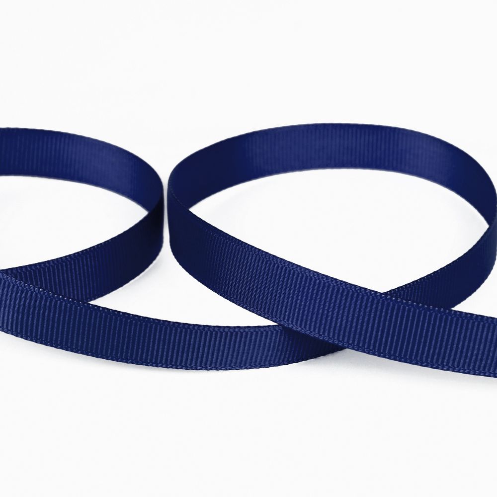 Лента репсовая (в рубчик) 12.0 мм / 45.5 метра, 103 т.синий, Gamma GR-12