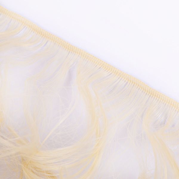 Трессы для кукол 15 см, 100 см, 38 г, 01 св.пшеничный, HobbyBe HAR-4