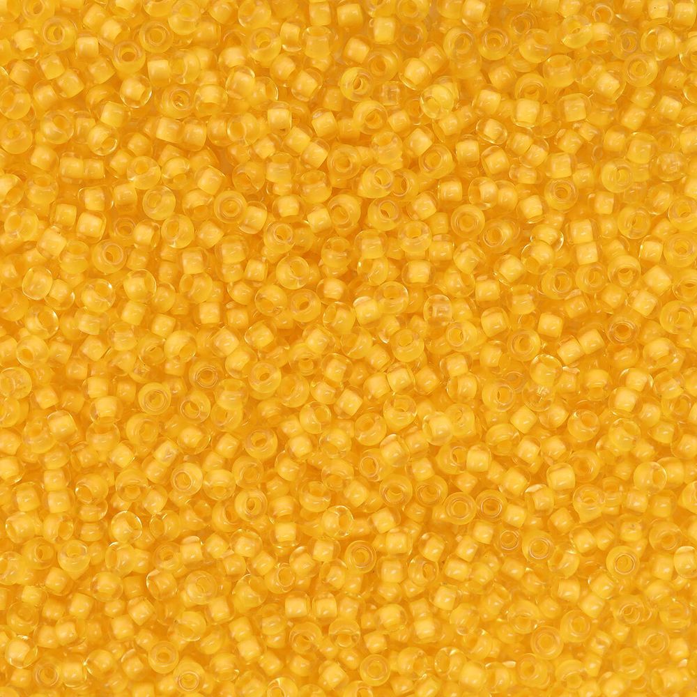 Бисер Preciosa прозрачный с цв. центром 10/0 (2.3 мм), круг.отв, 50 г, (80883)