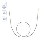 Спицы круговые металл ⌀1,6 мм, 40 см, с металлической леской, Gamma MKS-R