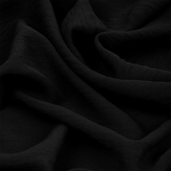 Лен Манго 160 г/м², 150 см / 25 метров, TBY.Mg.14, цв.черный